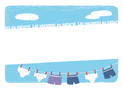 Linge de plage s&eacute;chant sous le soleil d'ao&ucirc;t